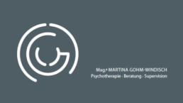 // Praxis für Psychotherapie Mag.a Martina Gohm-Windisch | Signetgestaltung, Konzeption Corporate Design